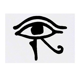 'Eye Of Horus' Temporary Tattoo - Water Resistant, Skin-Safe, Non-Toxic Transfer (TO00021628)