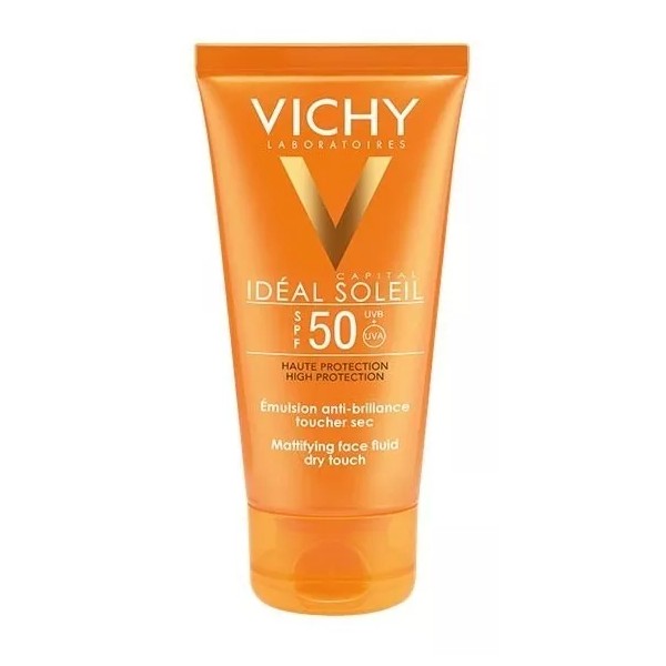 Vichy Protector Solar Ideal Soleil Toque Seco F50+ 50ml