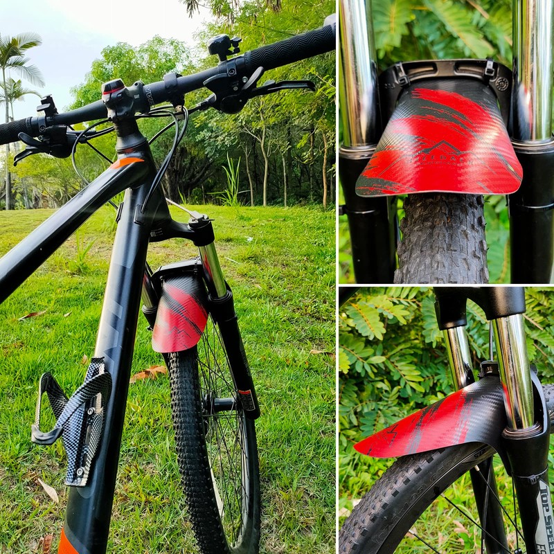 NICEDACK Bike Fender, Adjustable MTB Mud Guard, Front and Rear