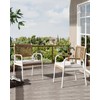 SPORTY&FIT Outdoor Patio Dining Chairs, All-Weather Wicker Rattan Chairs Set