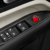 7-Piece Premium Aluminum Alloy Interior Knob Cover Trim Set for