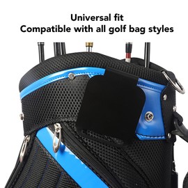 Bag Metal Landing Pad, Metal Bag Clip for Quick and Easy Use of Magnetic Towel, Rangefinder, Flask, Speaker, Accessories & Gear, Bag Attachment