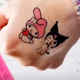 Papel de Tatuaje Temporal para Impresión Inkjet, Tamaño Carta – Paquete de 5 Kits