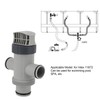 Dual Split Hose Plunger Valve for Intex 11872 Plastic Pool