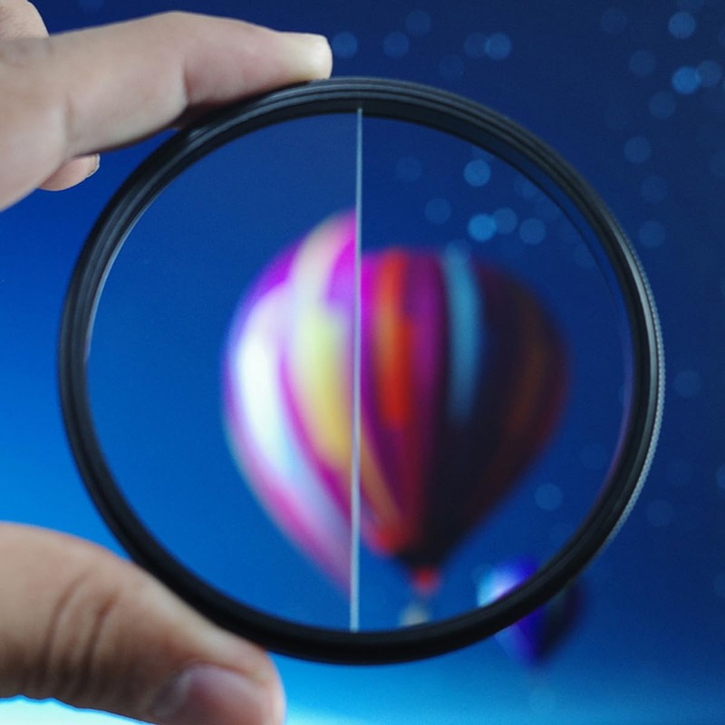 CENPEK 58mm Split Diopter FX Filter Camera Effect Filter Creative