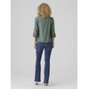 VERO MODA Damen Blazer VMJesmilo Sakko mit Dreiviertel-Ärmeln 10279700 Laurel