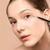 100 Piezas Microcepillo para Cejas Negro, Pp Pa612 y Acero