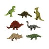 Dinosaur Figures - 10 Tiny Stretchy Mini Dinosaurs