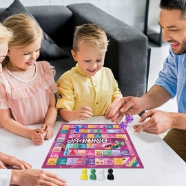 Drinking Board Game | Adult Drinking Games Family Games Leather Mat - Funny Games Interactive Game, Drinking Game Party Games for Age Over 14