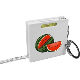Azeeda 'Watermelon' Keyring Tape Measure/Spirit Level Tool (KM00021055)