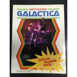 Vintage Book Battlestar Galactica TV Show 1979 T-Shirt 12 Iron-On Transfers Lot