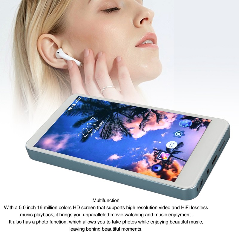 for Android Portable MP4 Player 5.0 Inch Full Touch HD