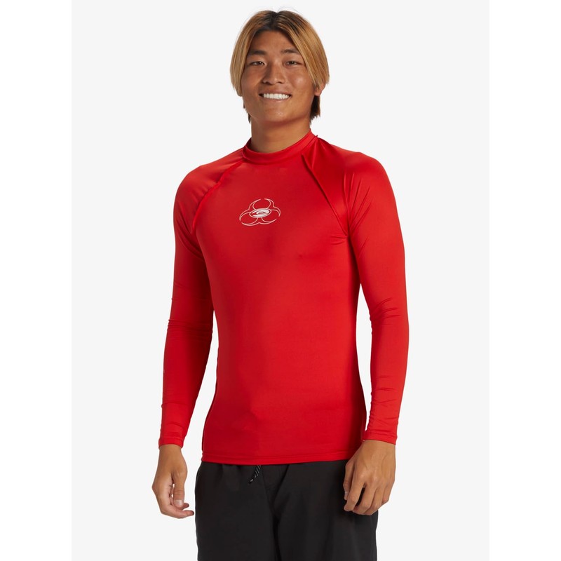 Quiksilver Mens Saturn UV50 Long Sleeve Rash Vest Top -