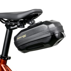 GORIX Bike Saddle Bag Rear Hard Shell Durable Waterproof Cycling Road Mountain Bicycle (Active S7)