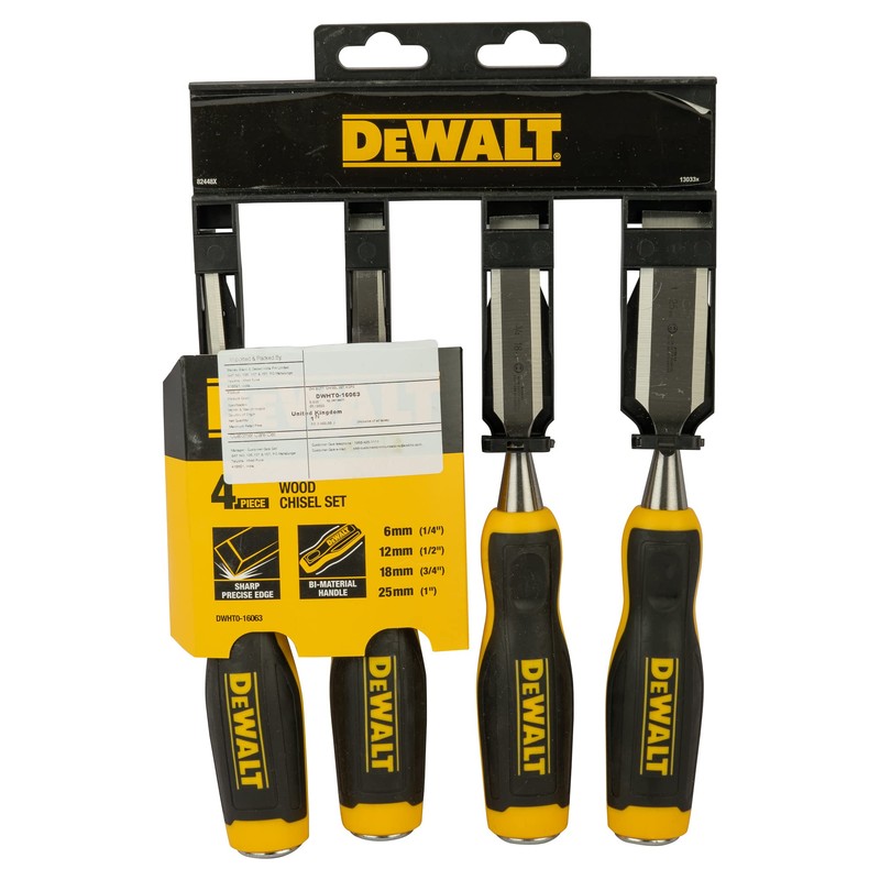 DWHT0-16063 Chisel Set of 4