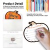 Cusrtyh Halloween Pumpkin Themed Double-Sided Shaped Fill-In Invitations card 15
