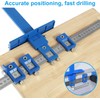 Cabinet Hardware Jig - Precision Drilling Guide Tool for Cabinet