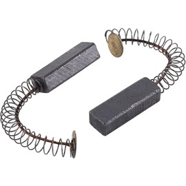 NIOOLIUK 8 Pcs Carbon Brushes with Wire Leads and Brush Springs Attached 24mm x 8mm x 6 mm for Generic Electric Motor