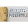 4 Row (1.5") Stretch Sequins Trim (Spot Silver)