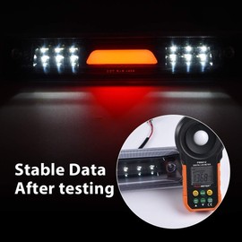 G-PLUS 3rd LED Bar Brake Light Cargo Lamp Compatible with Chevy Colorado/GMC Canyon 2015-2018,GM25971002, 52019397 Black Housing Clear Lens