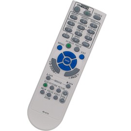 RD-477E Replace Remote Applicable for NEC Projector NP-P525UL P525WL P525UL P605UL NP-P605UL NP-P525WL PE455UL PE505XL PE455WL PE506UL PE506WL NP-PE506UL NP-PE506WL ME403U ME423W ME383W MC423W MC393W