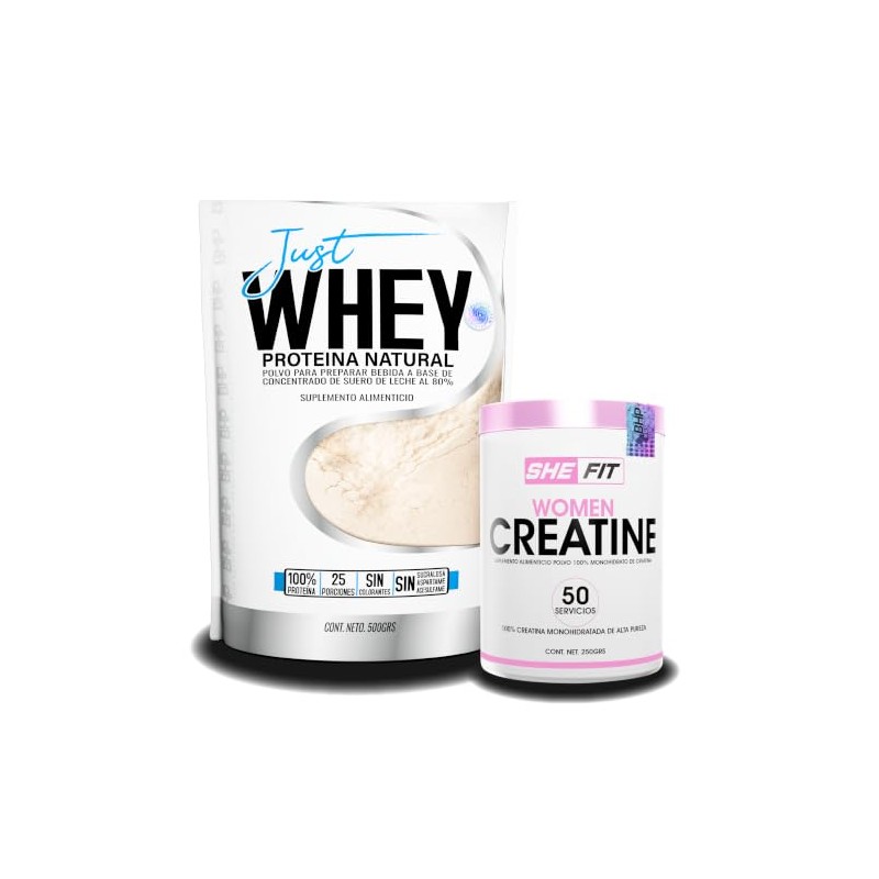 Bhp Nutrition - Bag Just Whey 500 Grs + Women