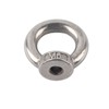 10Pcs Lifting Eye Nut Stainless Steel Ring Shape Fastener Tools