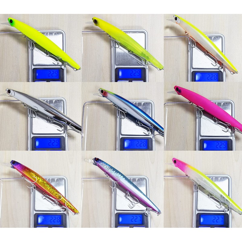 KOKO Lures KK140S #3 Sinking Minnow 140S Sinking Minnow Tungsten