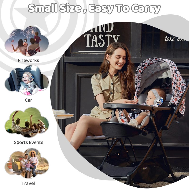 Labeopuwu Baby Ear Protection - Noise Cancelling Headphones for Infants