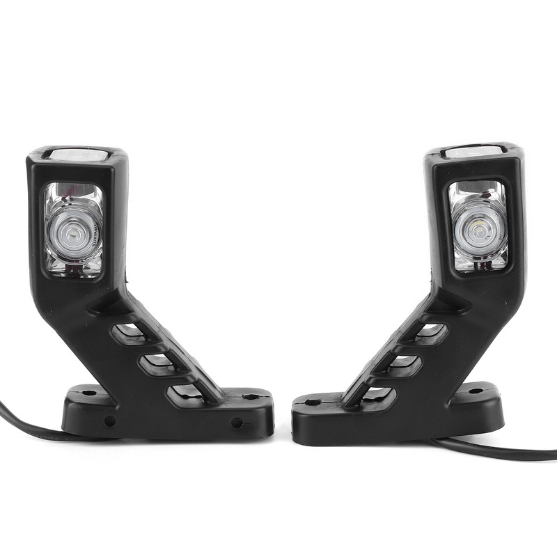 10‑30V Car Truck Trailer 3 Sides 4LED Side Marker Lights