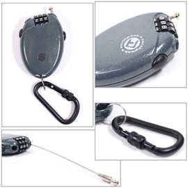north peak NP-3308 PWT Cable Lock, Dial Type, Snowboard (Cable Length 27.6 inches (70 cm)