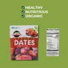 Perfect Delights Organic Dates, Vegan, Sun-Dried Pitted Dates, Healthy Fruit