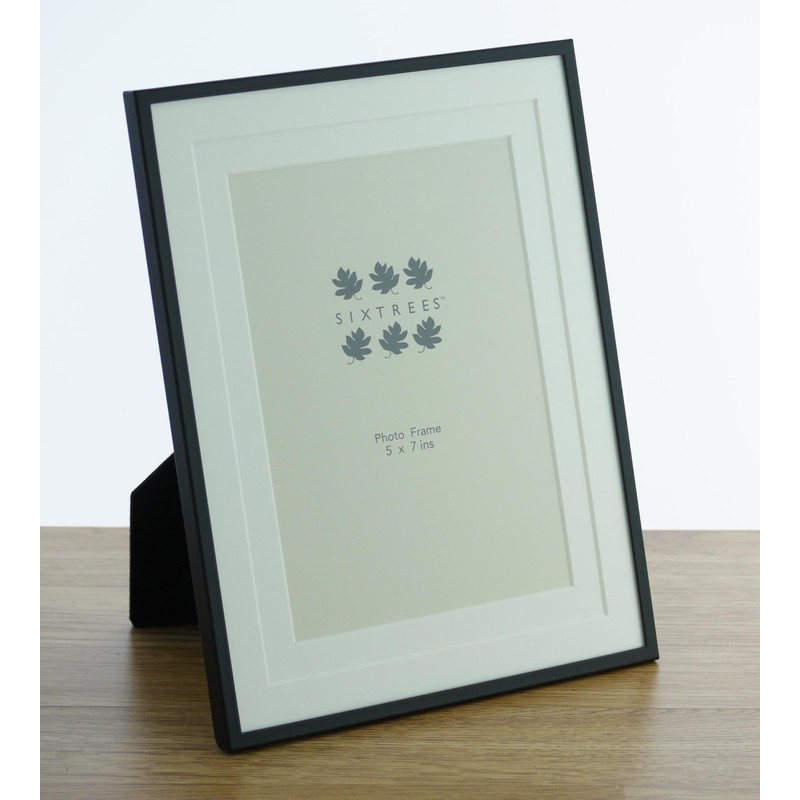 Sixtrees Park Lane 285357(MIF) Satin Black Metal 5 x 7