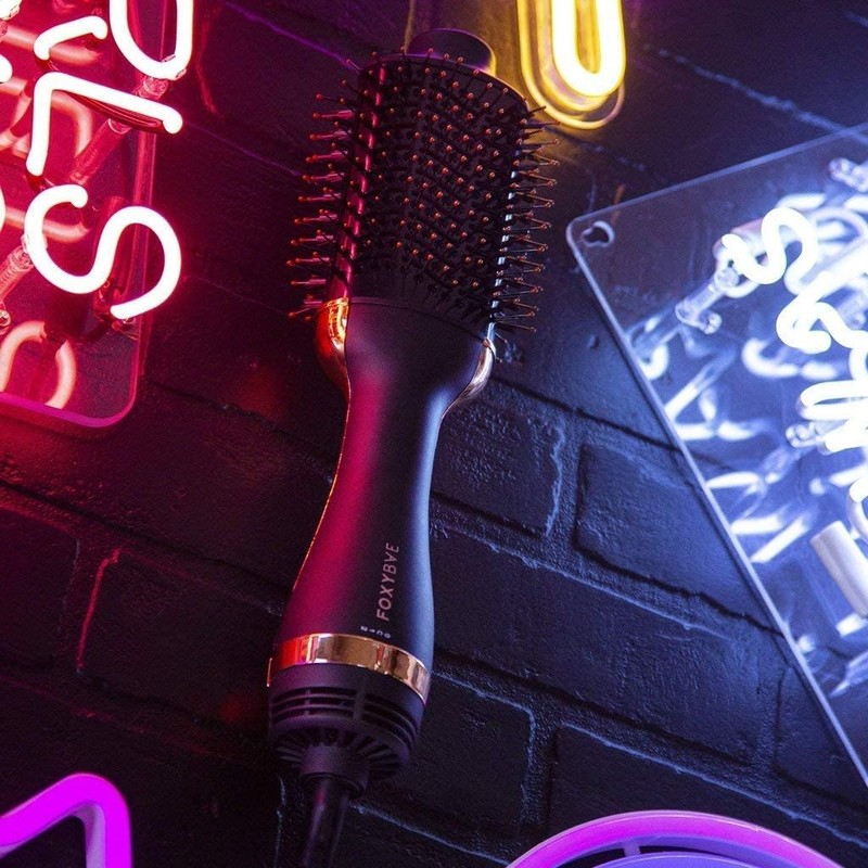 FoxyBae Blowout Dryer Brush 60mm - All-in-One Ceramic Tourmaline -