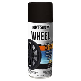 Rust-Oleum High Performance Wheel Spray Paint, Matte Black