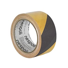 Nespoli N9930194788 Signage Ribbon, Black/Yellow, 50 mm x 33 m