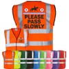 Corporate Togs Equine Hi-Vis PLEASE PASS SLOWLY Horse Equestrian Vest