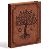 Ovesmusl PU Leather D Ring Binder Fits 8.5"x11" Letter Size