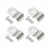 Smileracing 3/16" Stainless Steel Brake Line Clamp & Screw Street
