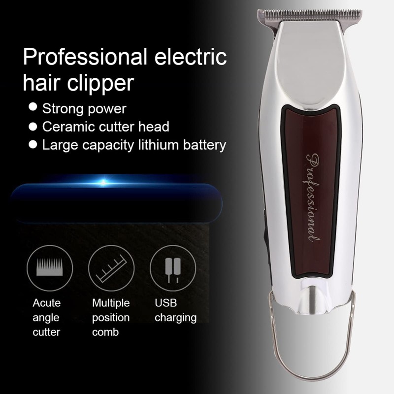 Haarschneider, wiederaufladbar über USB, elektrischer Haarschneider, Haarmodellierung, Schnitzrasierer (USB-Spezifikationen)