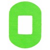 Medical Adhesive Patch Green - 2" x 1.5" Hole, 30