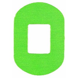 Medical Adhesive Patch Green - 2" x 1.5" Hole, 30 Pack