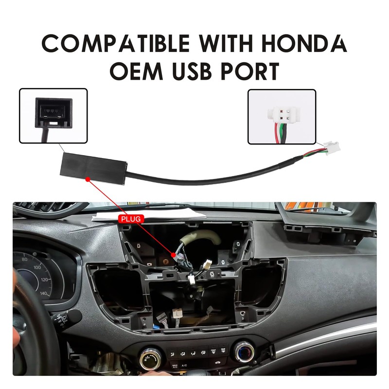 ViaBecs 16PIN Car Radio Wire Harness with Canbus Adapter for
