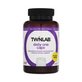 Twinlab Daily One without Iron and with Florglo, 60 Count