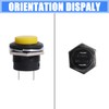 Shengbowi 16 mm Momentary Push Button Switch Multicoloured 3A 250V