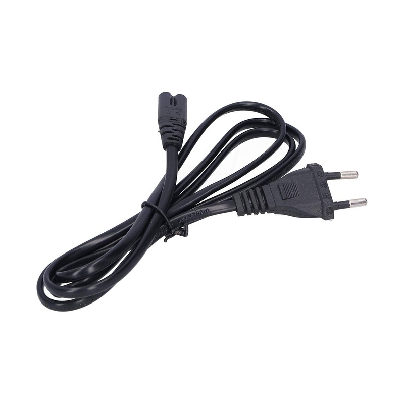Zerodis EU Standard 250V 2.5A 1.5M 2 Pin Power Cord