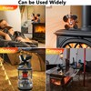 VODA Wood Stove Fan Heat Powered Fireplace Fan No Electric,