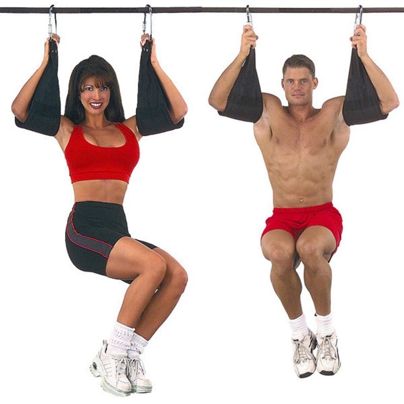 Ab Strap Pull Up Assistance Belt 2 Pack Set Arm