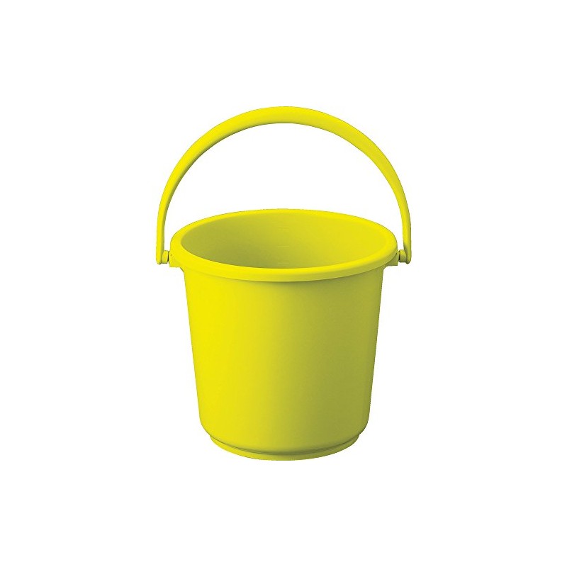 TRUSCO TPPB-15-Y PP Color Bucket, 3.9 gal (15 L), Yellow