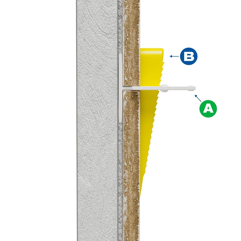 QEP LASH Tile Leveling System, Part A, Clips for 1/16"